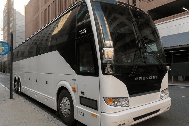 a Niagara Falls Charter Bus coach bus