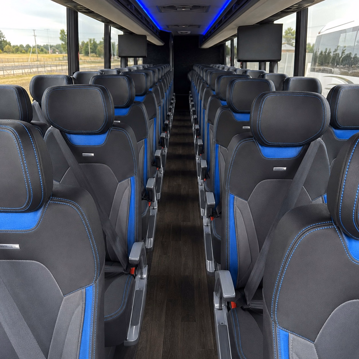 niagara falls charter bus interior gallery