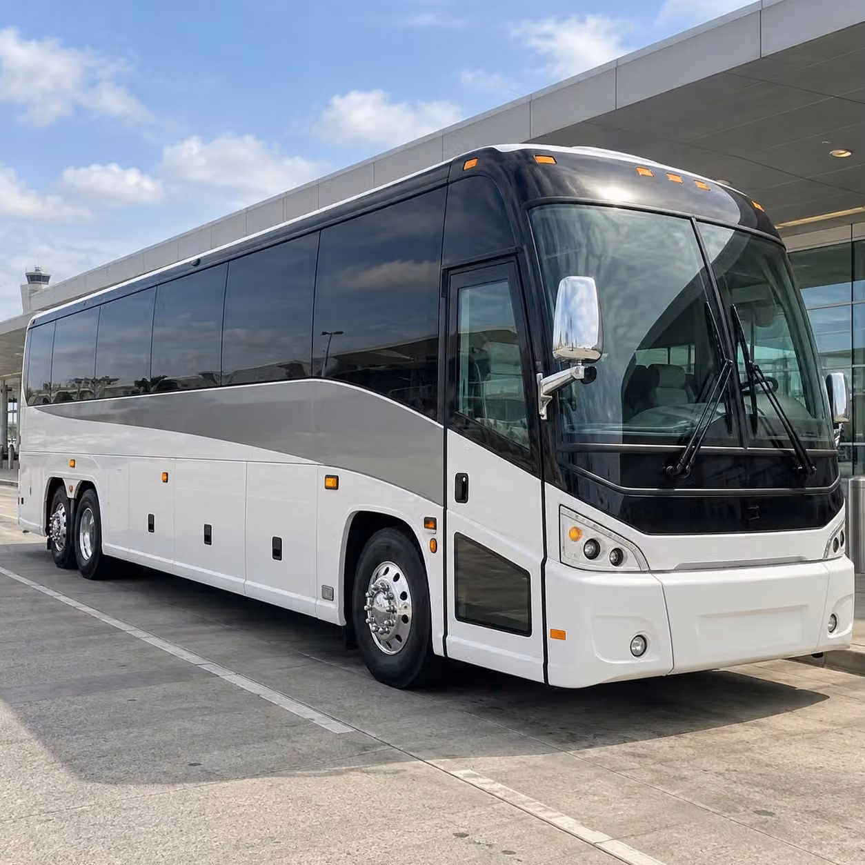 niagara falls charter bus rental exterior