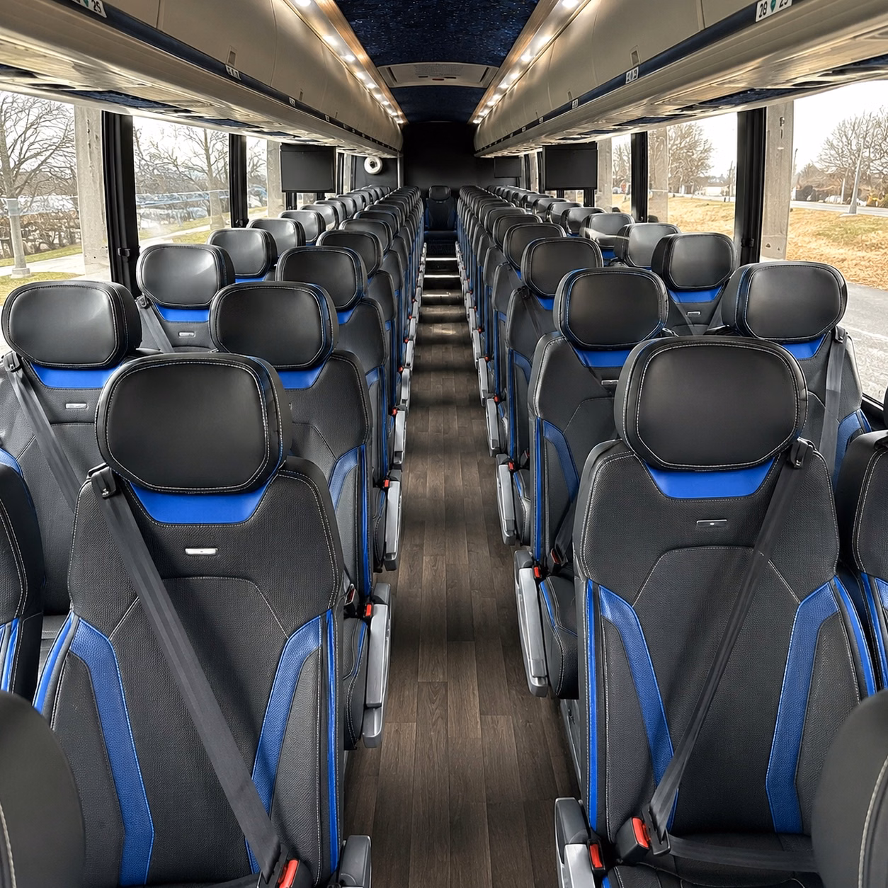 niagara falls charter bus rental inside